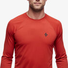 ALPENGLOW LONG SLEEVE CREW חולצת טיפוס שרוול ארוך