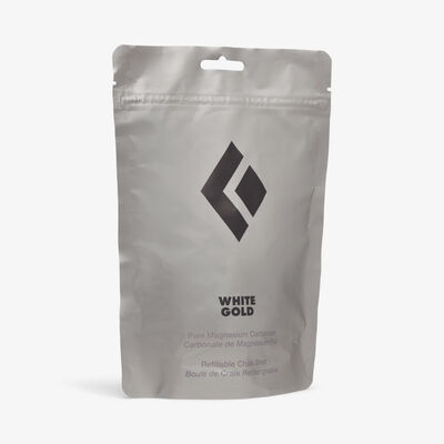 Refillable White Gold Chalk Shot גיר מגנזיום בשקית למילוי