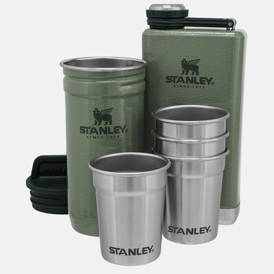 ADVENTURE PRE-PARTY SHOT GLASS + FLASK SET ערכת פלאסק וכוסות