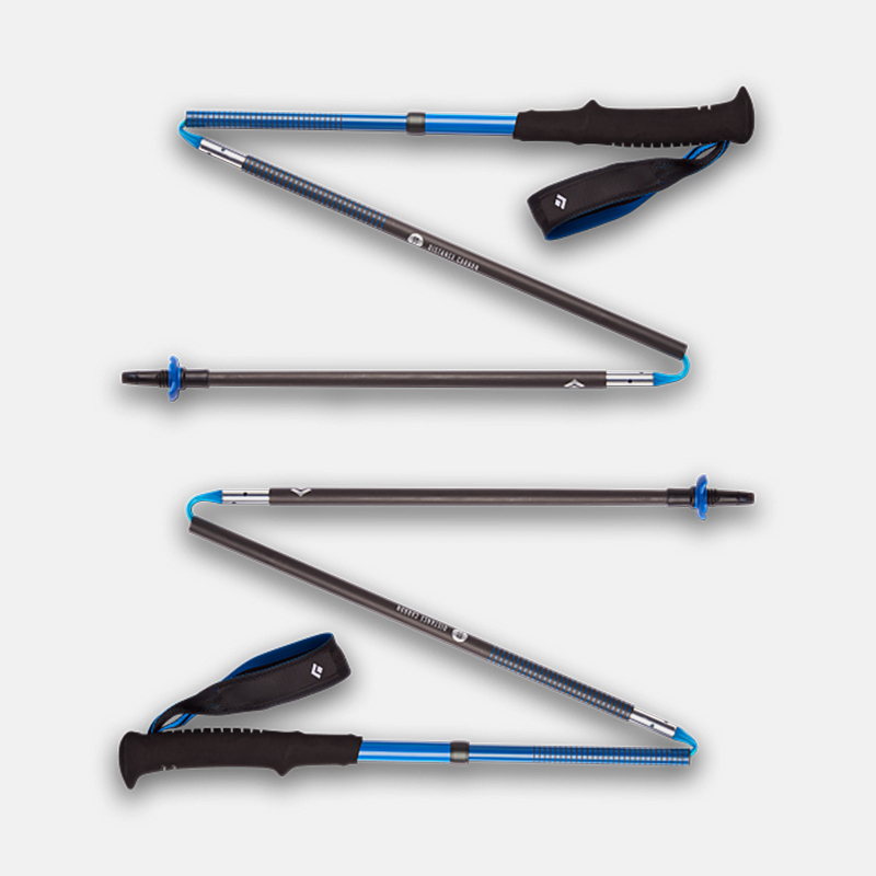 DISTANCE CARBON Z TREKKING/RUNNING POLES מקל טיולים והליכה בצבע כחול ובצבע ultra 