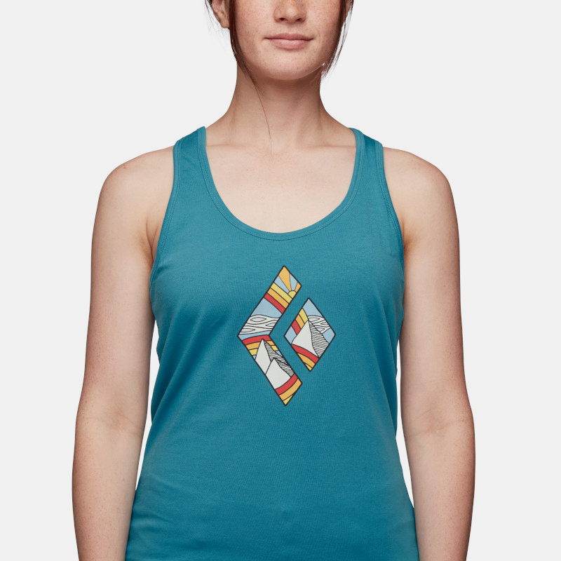 RAINBOW DIAMOND TANK image number null