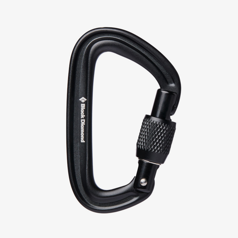 LITEFORGE SCREWGATE CARABINER קרבינר בצבע שחור 