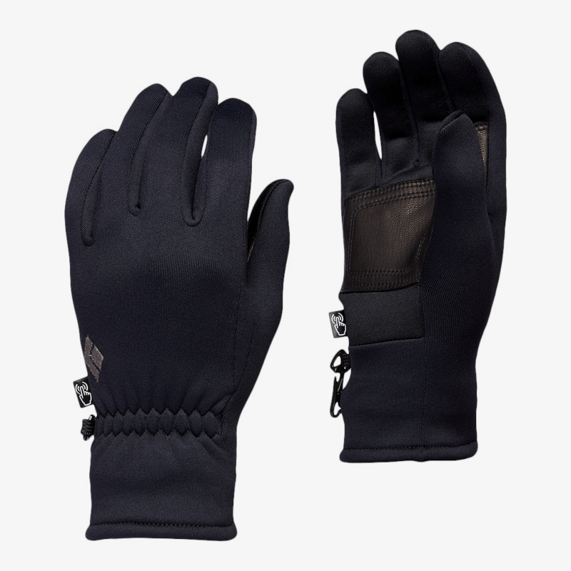 HEAVYWEIGHT SCREENTAP GLOVES in Black 