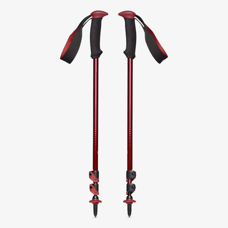 TRAIL BACK POLES מקל טיולים והליכה בצבע crimson ובצבע dark 