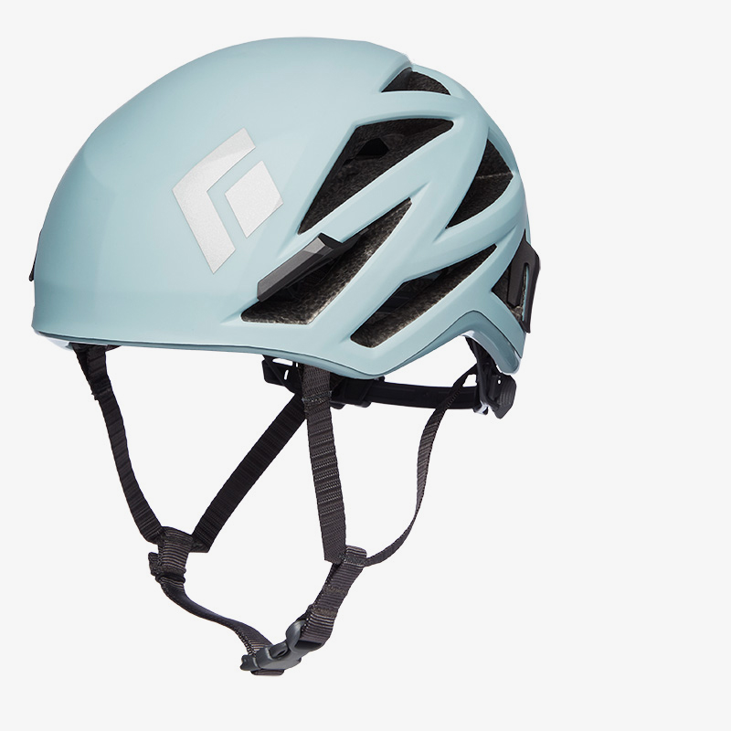 VAPOR HELMET קסדת טיפוס בצבע כחול ובצבע ice 