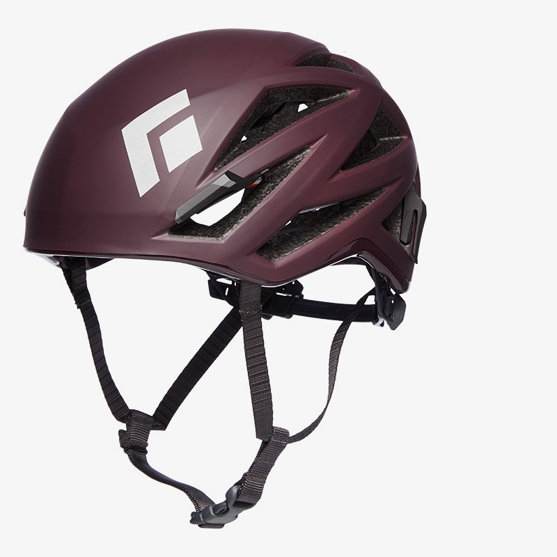 VAPOR HELMET קסדת טיפוס בצבע bordeaux 