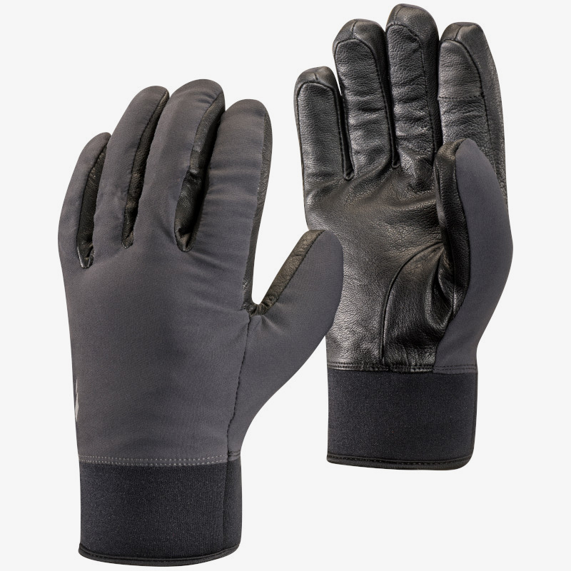 HEAVYWEIGHT SOFTSHELL GLOVES in smoke 