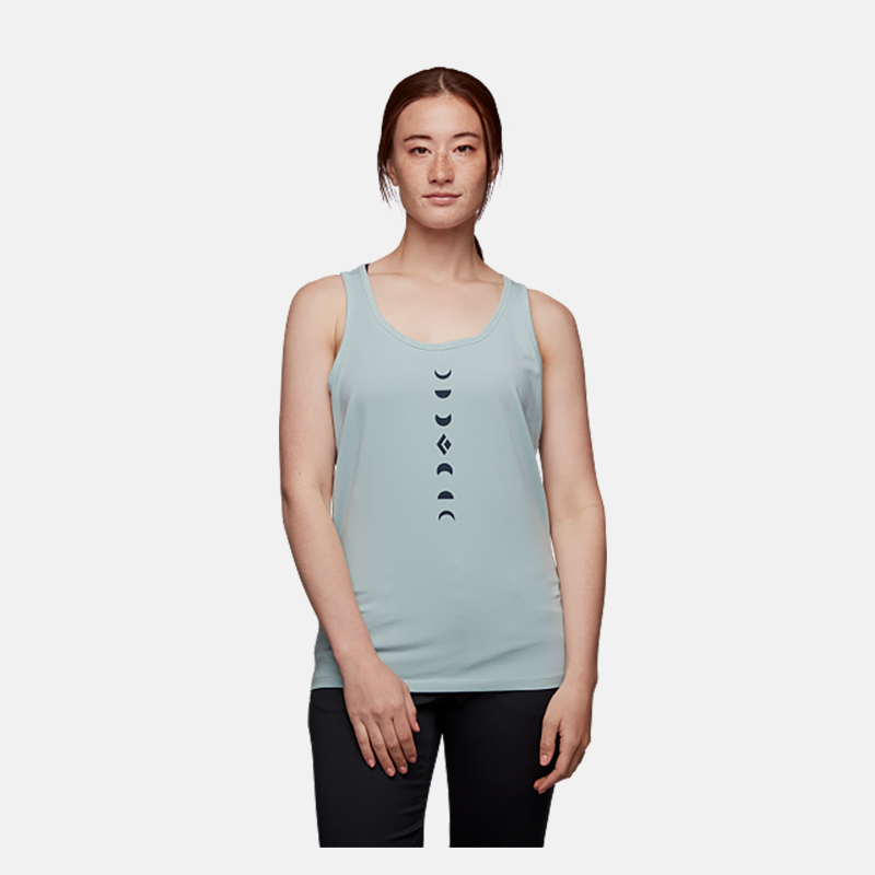 ICON FULL MOON TANK גופיית טיפוס בצבע כחול ובצבע ice 