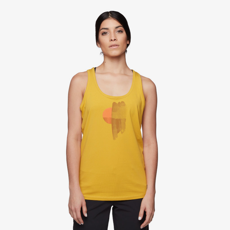 LUMINARY TANK גופיית טיפוס בצבע ochre 