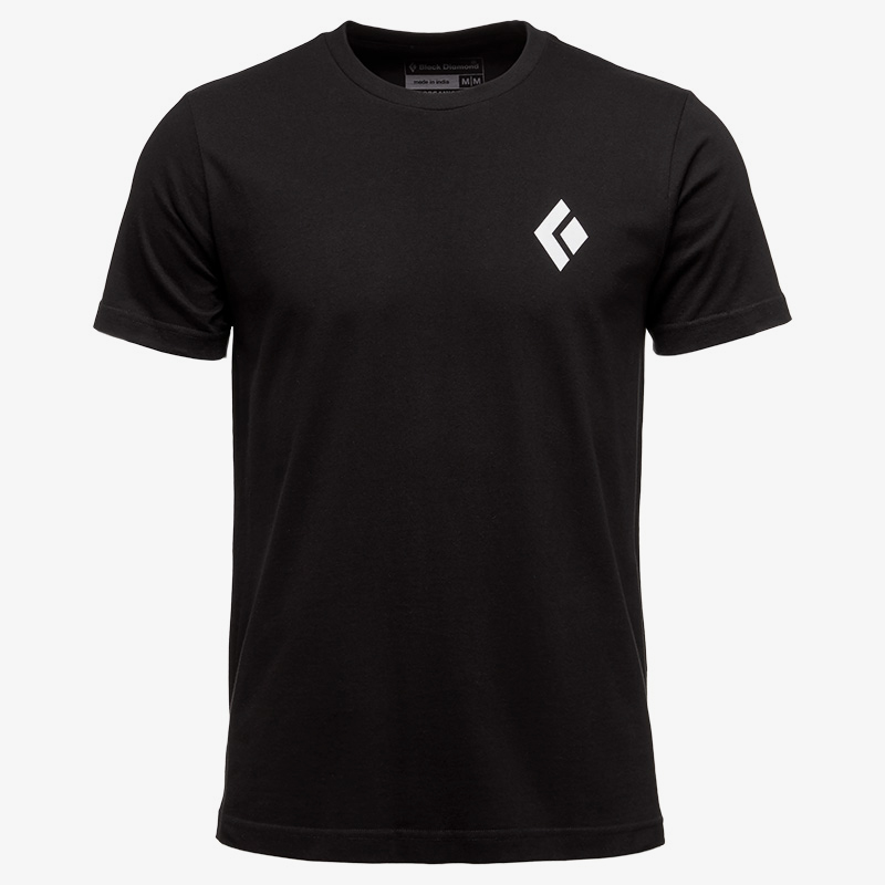 EQUIPMENT FOR ALPINIST T-SHIRT חולצת טיפוס בצבע שחור ובצבע matte 