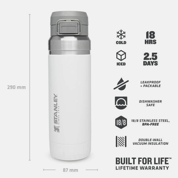 GO QUICK FLIP WATER BOTTLE | 1.06L image number null