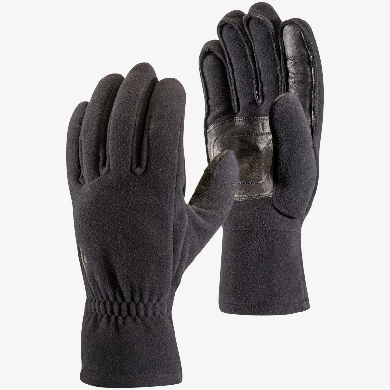 MIDWEIGHT WINDBLOC FLEECE GLOVES כפפות פליס נגד רוח בצבע שחור 
