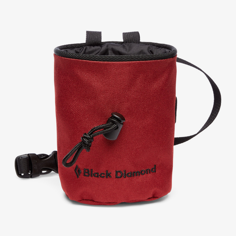 MOJO CHALK BAG שק אבקת מגנזיום בצבע crimson ובצבע dark 