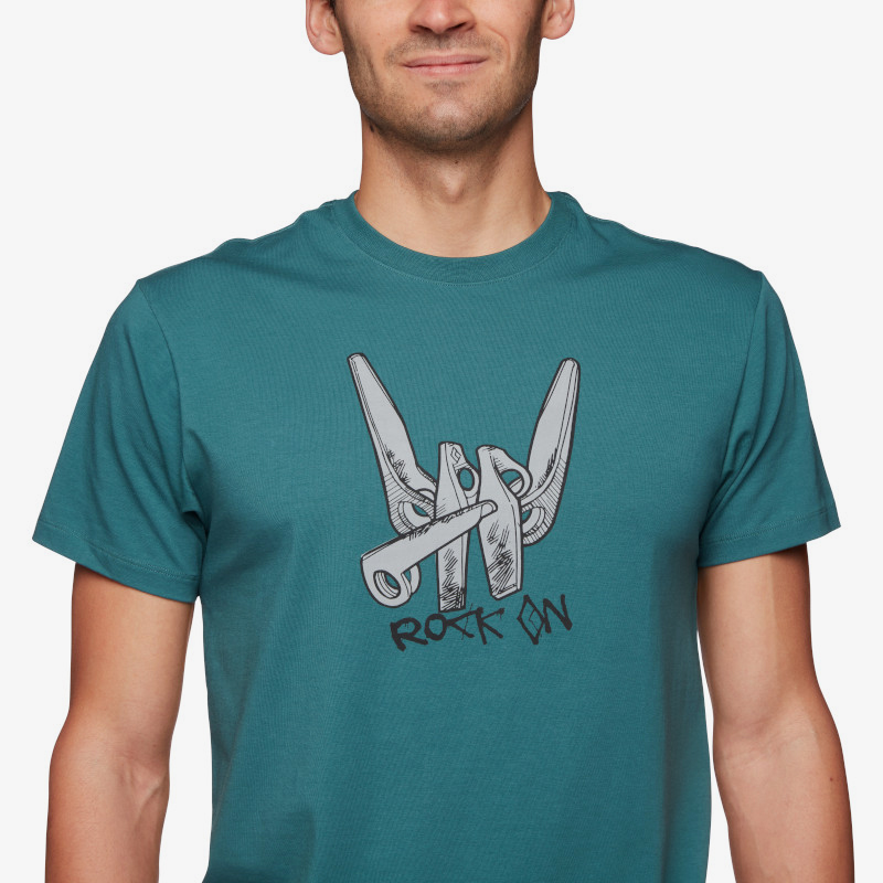 ROCK ON TEE  חולצת טיפוס image number null